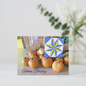 Najaargang Gepersonaliseerd Halloween Briefkaart (Staand voorkant)