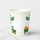 Najaargang Herfst Birthday Papieren Bekers (Rechts)