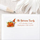 Najaargang met pompoen etiket (Insitu)