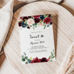 Najaargang Modern Calligrafie Sweet 16 Birthday Pa Kaart<br><div class="desc">Deze herfst is de moderne kalligrafie,  de zoete uitnodiging van 16 verjaardagsfeestjes,  perfect voor een rustige verjaardag. Het ontwerp is voorzien van bruine,  rode,  marineuze,  blauwe en blauwe radiant en gracieuze handbeschilderde bloemen,  die de natuurlijke schoonheid inspireren.</div>