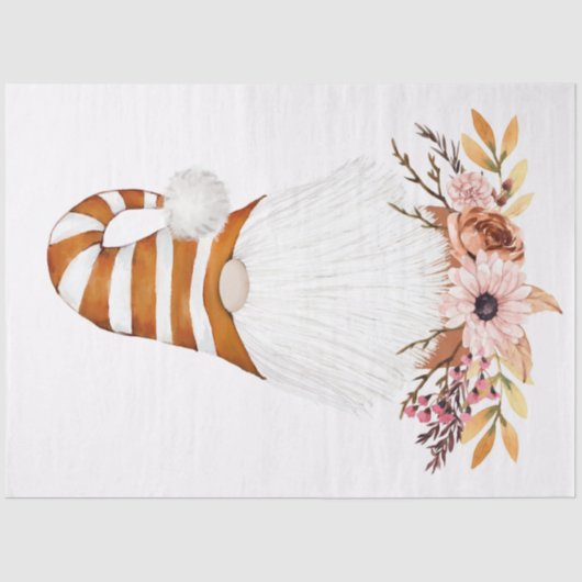 Najaargang van de ontkoppeling van Gnome en Floral Tissuepapier (Voorkant)