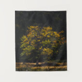 Najaargekleurde boom wandkleed (Voorkant)