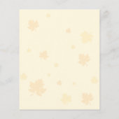 Najaargroenten, Thanksgiving van vruchten Letterhe (Achterkant)