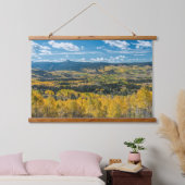 Najaarkleur in vlakke Topjes | Routt National Fore Hangend Wandkleed (Slaapkamer)