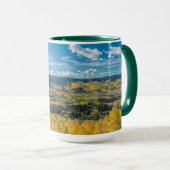 Najaarkleur in vlakke Topjes | Routt National Fore Mok (Voorkant rechts)