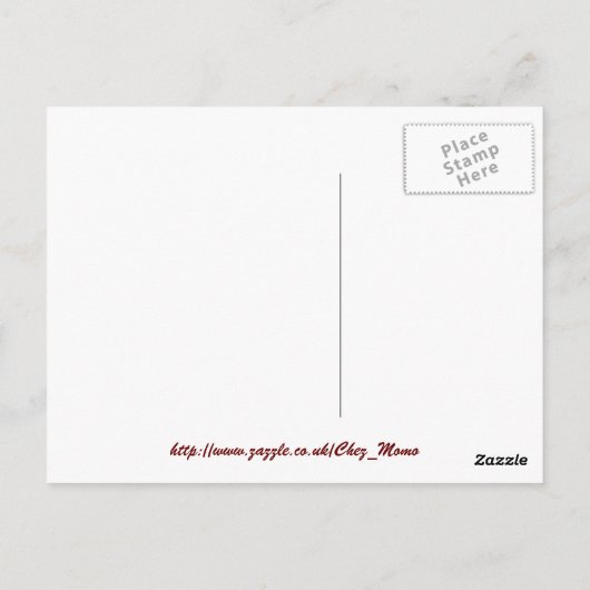 Najaarkleuren 4 briefkaart (Achterkant)