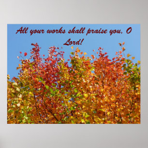 Najaarkleuren 4 poster