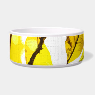 Najaarkleuren, bladeren voerbakje