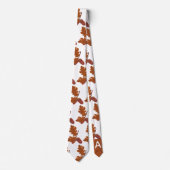 Najaarkleuren gepersonaliseerd stropdas (Voorkant)