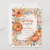 Najaarkleuren Kaart (Voorkant)