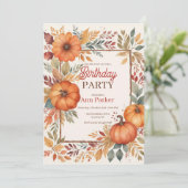 Najaarkleuren Kaart (Staand voorkant)