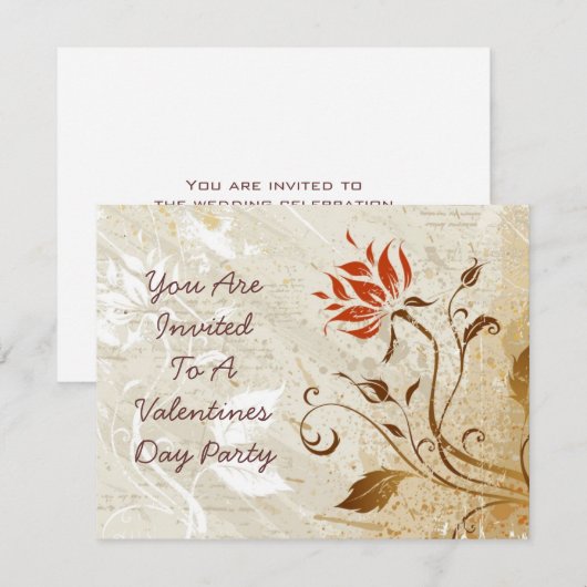 Najaarkleuren Kaart (Voorkant / Achterkant)