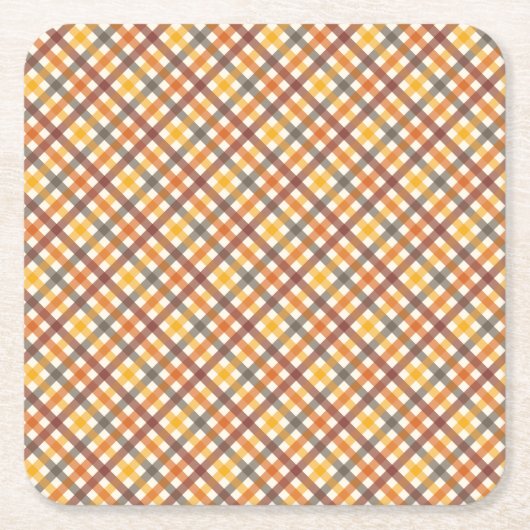 Najaarkleuren Kartonnen Onderzetters (Voorkant)