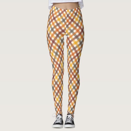 Najaarkleuren Leggings (Voorkant)