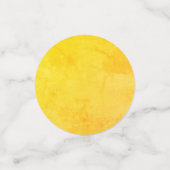 Najaarkleuren manneyellow Turkey Fanned Tail Yello Confetti (Kleine voorkant)