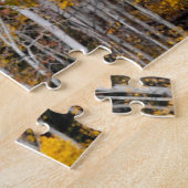 Najaarkleuren op Aspen Groves Legpuzzel (Zijkant)