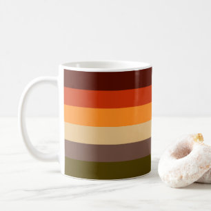 Najaarkleuren - Rood Oranje geel Tan Green Brown Koffiemok