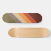 Najaarkleuren - Rood Oranje geel Tan Green Brown Skateboard (Horizontaal)