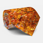 Najaarkleuren Stropdas (Opgerold)