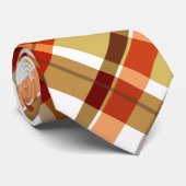 Najaarkleuren Stropdas (Opgerold)