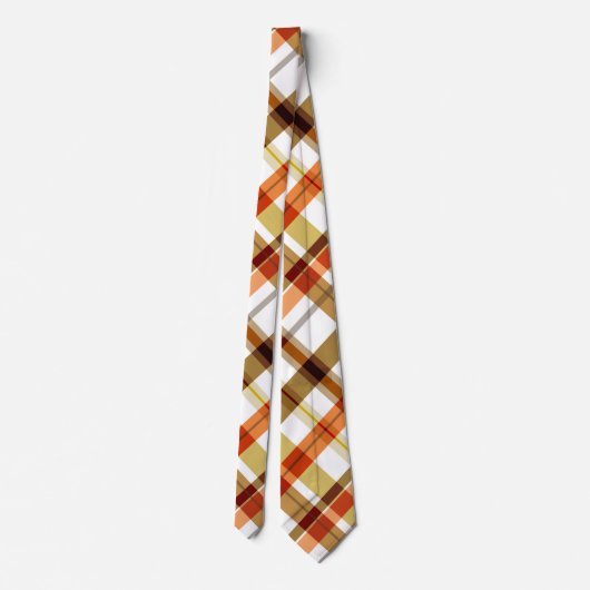 Najaarkleuren Stropdas (Achterkant)