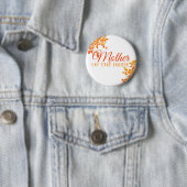 Najaarmoeder van de Bride Ronde Button 5,7 Cm (In situ)