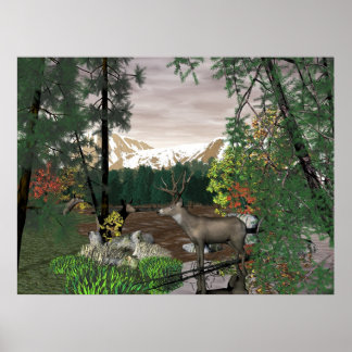 Najaarn Morning Poster