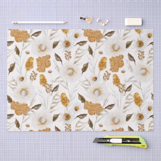 Najaarn Season Pattern Tissuepapier (Craft)