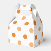 Najaarn Season Polka Dot Pattern Bedankdoosjes (Achterkant)