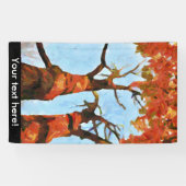 Najaarolenschilderij Spandoek (Horizontaal)