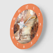 Najaarpad Waterverf schilderen Grote Klok (Hoek)