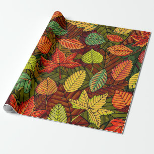 Najaarpatroon Cadeaupapier