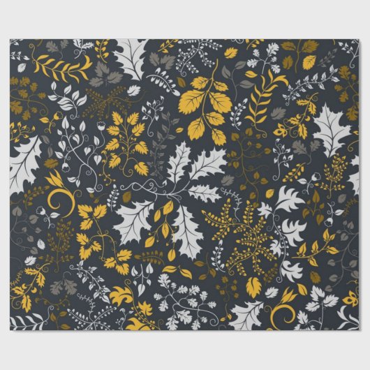 Najaarpatroon Cadeaupapier (Vlak)