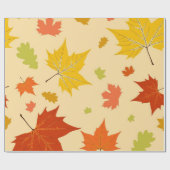 Najaarpatroon Cadeaupapier (Vlak)