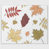 Najaarpatroon Cadeaupapier (Vlak)