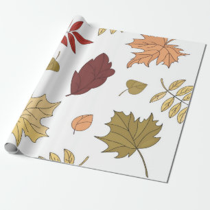 Najaarpatroon Cadeaupapier
