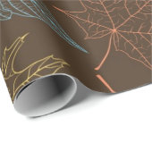 Najaarpatroon Cadeaupapier (Rol Hoek)