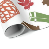 Najaarpatroon Cadeaupapier (Rol Hoek)