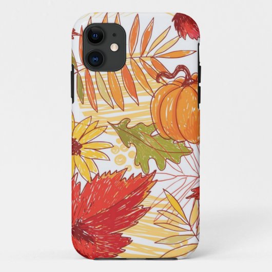 Najaarpatroon Case-Mate iPhone Case (Achterkant)
