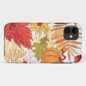 Najaarpatroon Case-Mate iPhone Case (Achterkant (horizontaal))