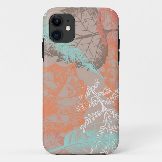 Najaarpatroon Case-Mate iPhone Case (Achterkant)