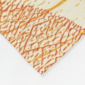 Najaarpatroon Fleece Deken (Hoek)