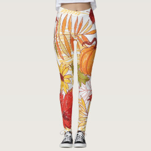 Najaarpatroon Leggings