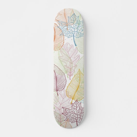 Najaarpatroon Persoonlijk Skateboard (Voorkant)