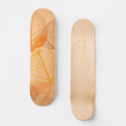 Najaarpatroon Persoonlijk Skateboard (Voorkant)