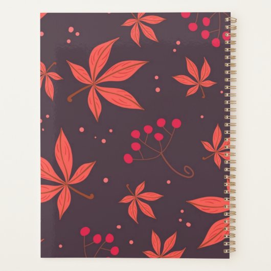 Najaarpatroon Planner (Achterkant)