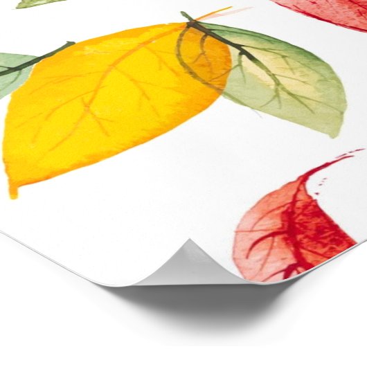 Najaarpatroon Poster (Hoek)