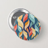 Najaarpatroon Ronde Button 5,7 Cm (Voorkant /achterkant)