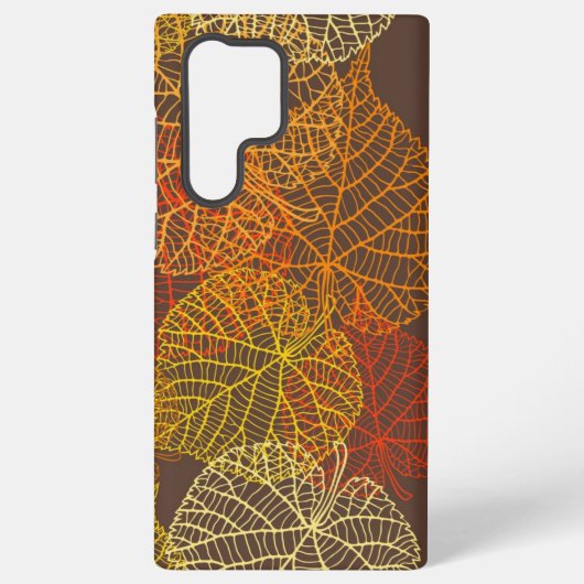 Najaarpatroon Samsung Galaxy Hoesje (Achterkant)