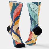 Najaarpatroon Sokken (Gebogen)